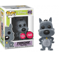 Limited Chase Funko Pop! Disney 412 Doug Porkchop Pork Chop Pop Vinyl Flocked